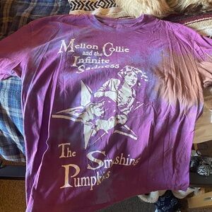 Smashing Pumpkins Purple Graphic T-Shirt